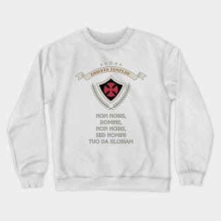 ✙ Knights Templar ✙ Crusaders Warrior Halloween Outfit Insignia Crewneck Sweatshirt